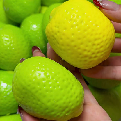 Color-Changing Lemon Stress Ball Squishy Bead & Clay Base Stress Relief Decompression Toy