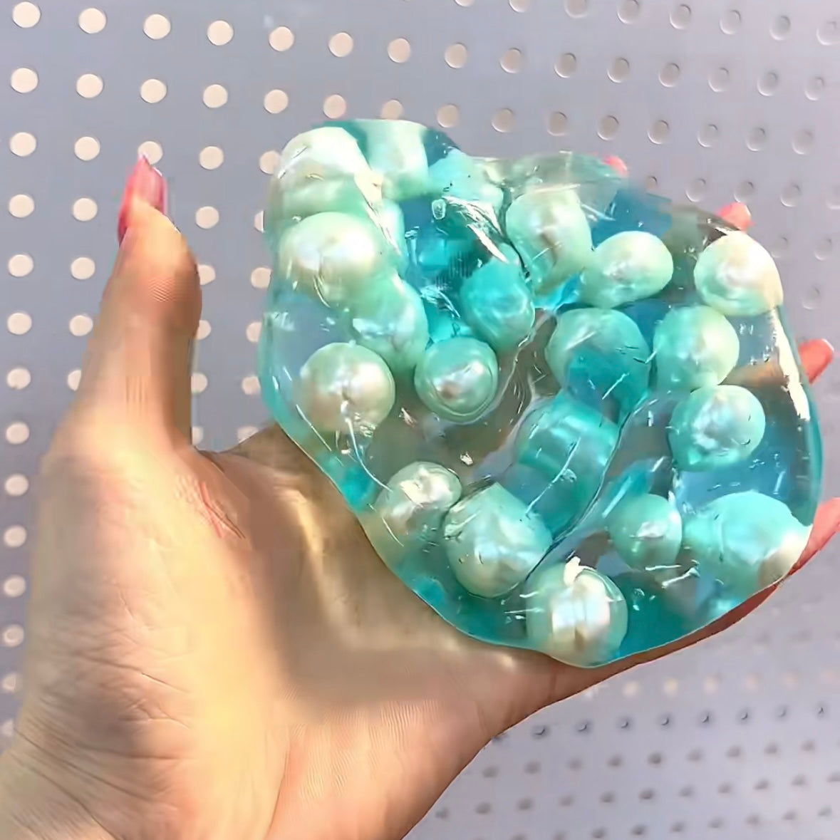 Pearl & Vaseline Base Stress Ball Squishy Stress Relief Decompression Toy
