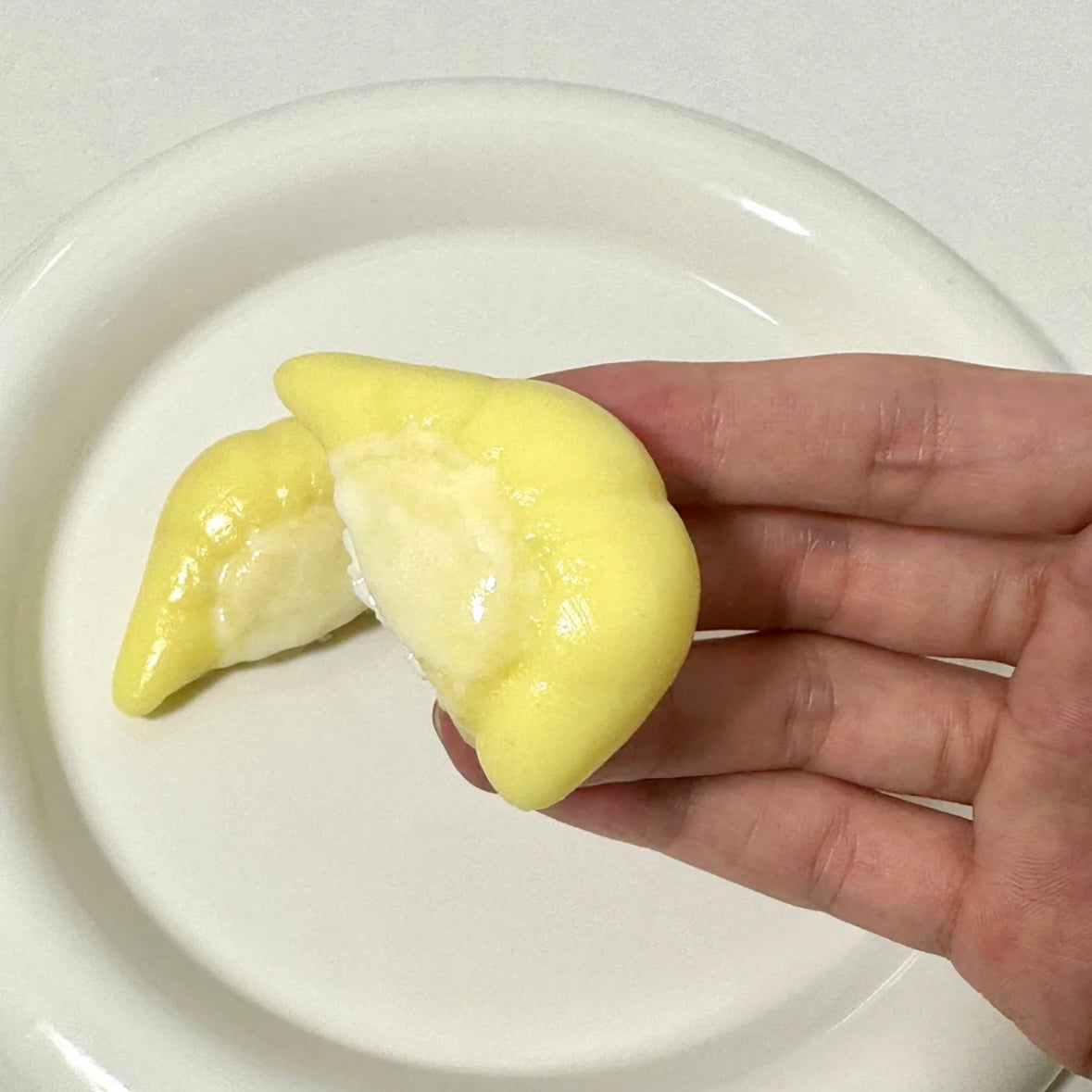 Handmade Silicone Durian Pulp Stress Relief Squishy Toy