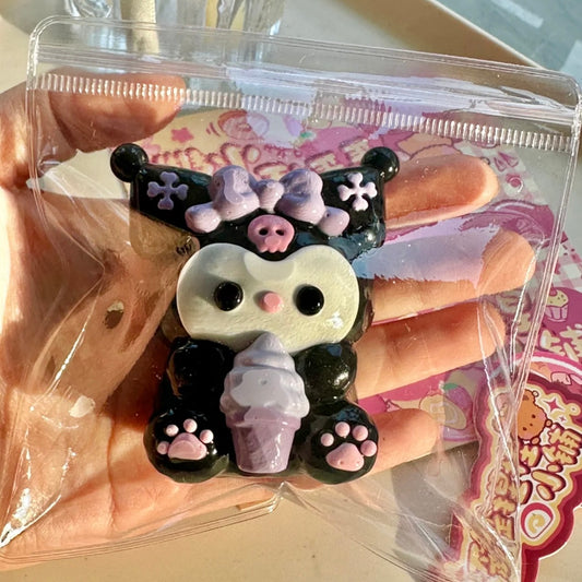Handmade Silicone Kuromi Taba Squishy Toy