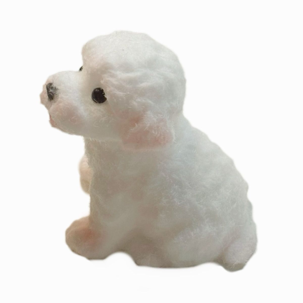 Handmade Silicone Squishy Super Mini Puppy Bichon Frise