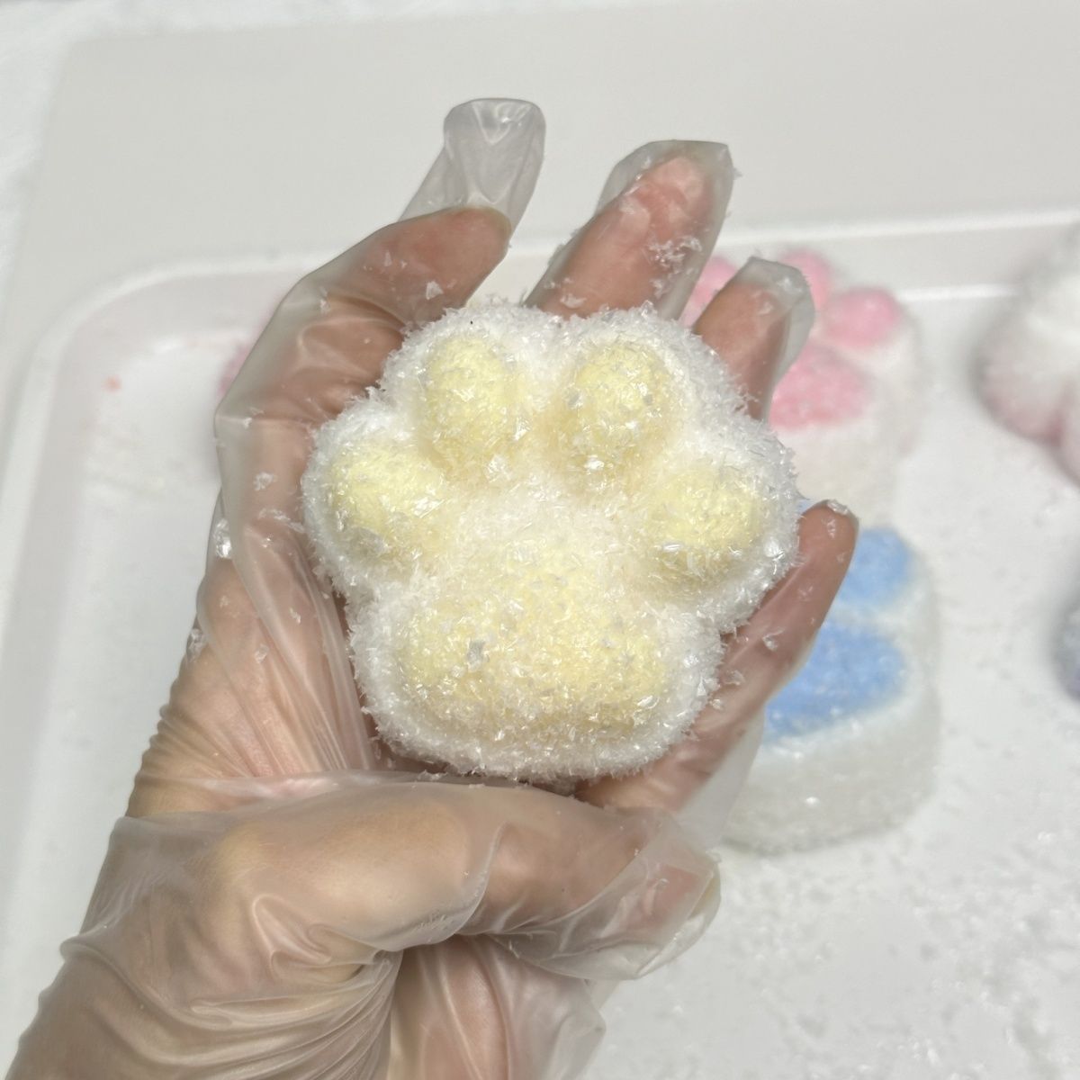 Handmade Silicone Cat's Paw Stress Relief Squishy Toy