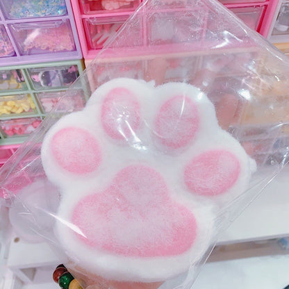 380g Handmade Silicone Large Cat's Paw Stress Relief Squishy Toy