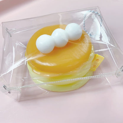 Squishy Cheese Cake Stress Relief Decompression Toy