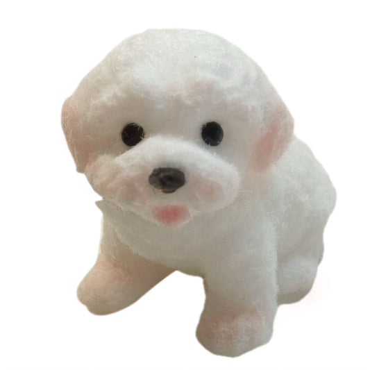 Handmade Silicone Squishy Super Mini Puppy Bichon Frise